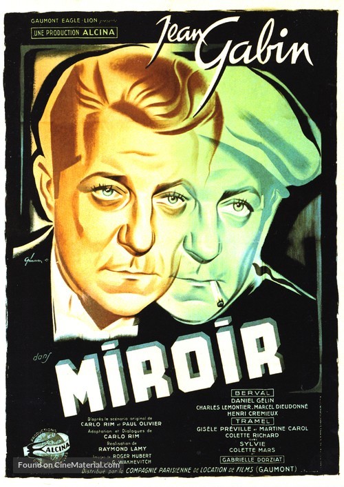 Miroir - French Movie Poster