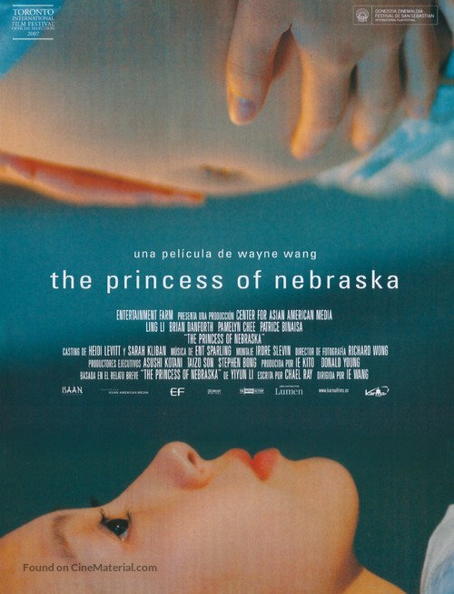 The Princess of Nebraska - Spanish Movie Poster