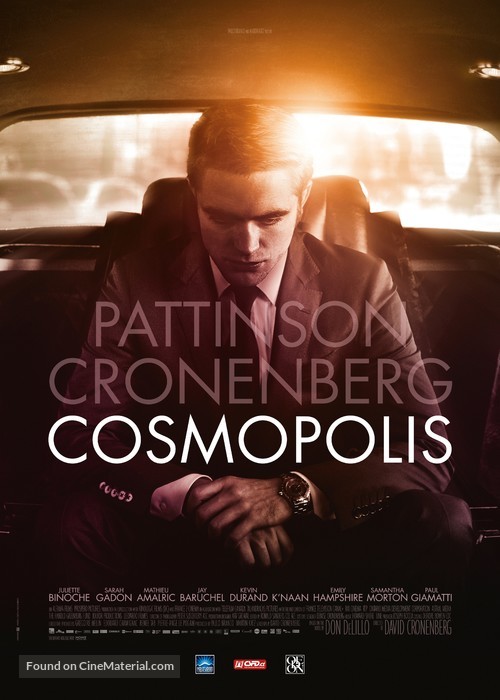 Cosmopolis - Czech Movie Poster