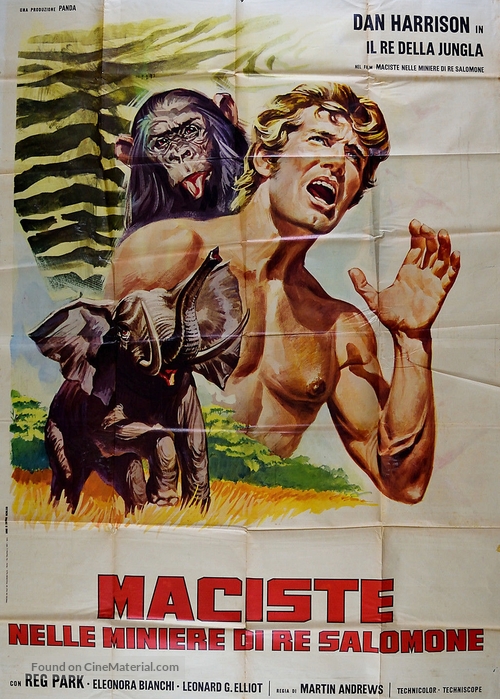 Maciste nelle miniere di re Salomone - Italian Movie Poster