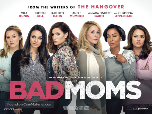 Bad Moms - British Movie Poster