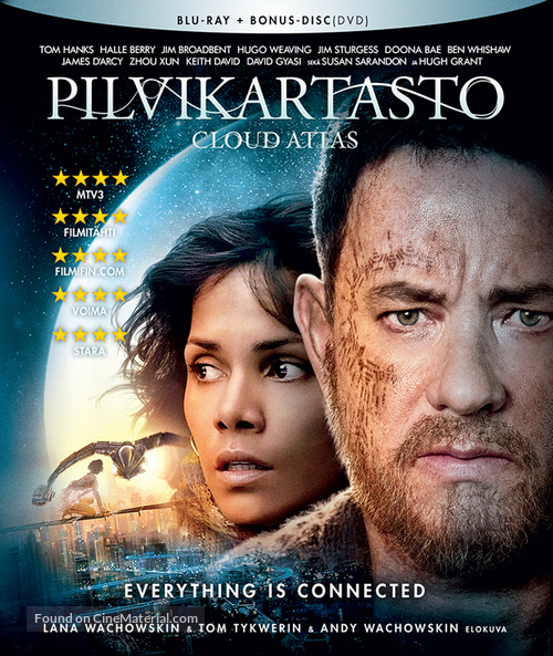 Cloud Atlas - Finnish Blu-Ray movie cover