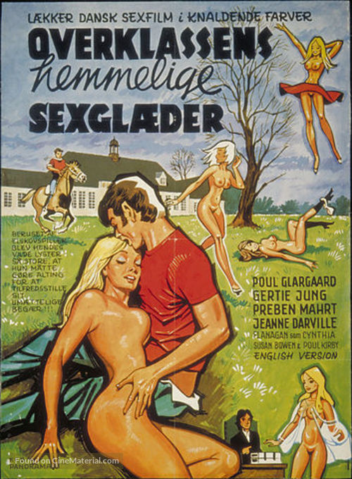 The Loves of Cynthia - Danish Movie Poster