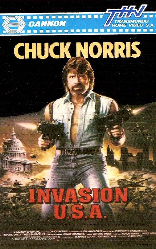 Invasion U.S.A. - Argentinian Movie Cover