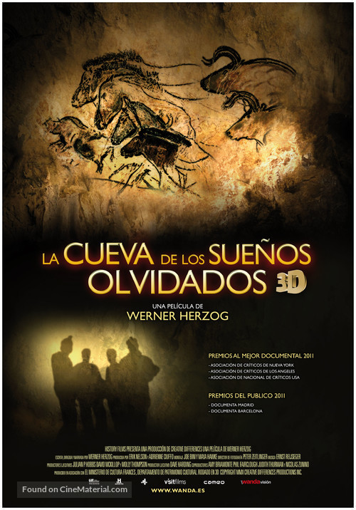 Cave of Forgotten Dreams - Spanish Movie Poster