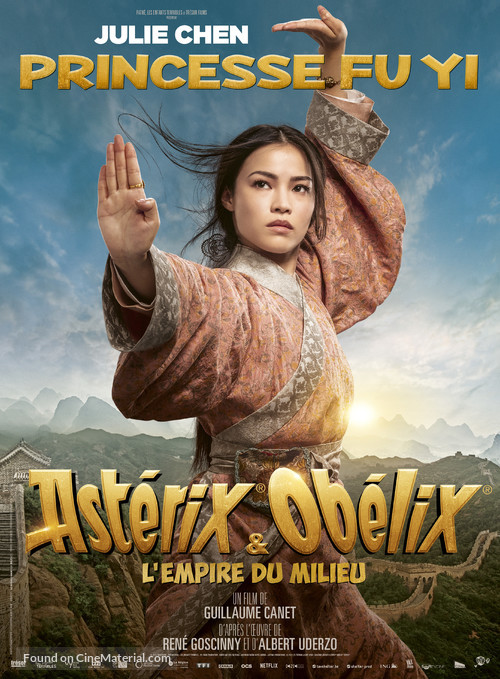 Ast&eacute;rix &amp; Ob&eacute;lix: L'Empire du Milieu - French Movie Poster