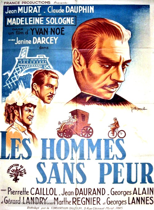 Les hommes sans peur - French Movie Poster