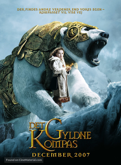 The Golden Compass - Danish Movie Poster