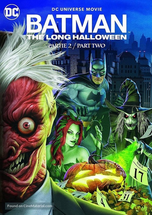 Batman: The Long Halloween, Part Two - French DVD movie cover
