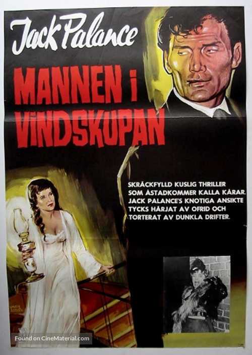 Man in the Attic - Swedish Movie Poster