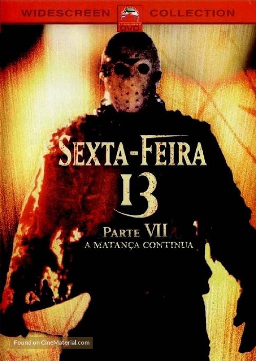 Friday the 13th Part VII: The New Blood - Brazilian Movie Cover