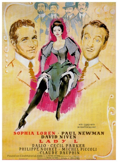 Lady L - French Movie Poster