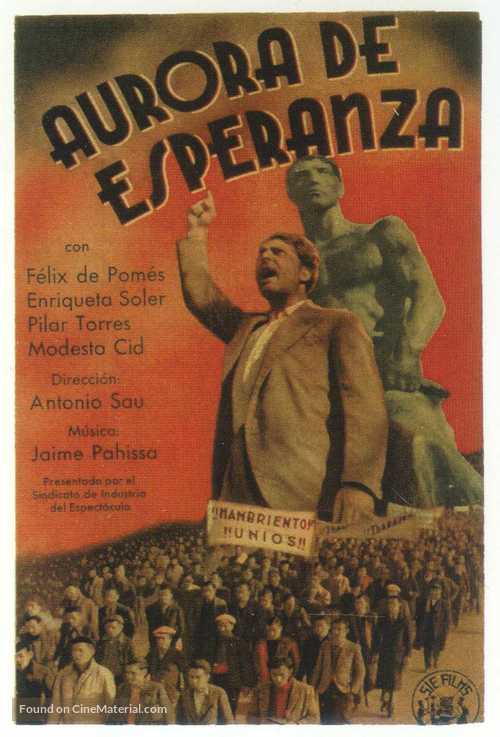 Aurora de esperanza - Spanish Movie Poster