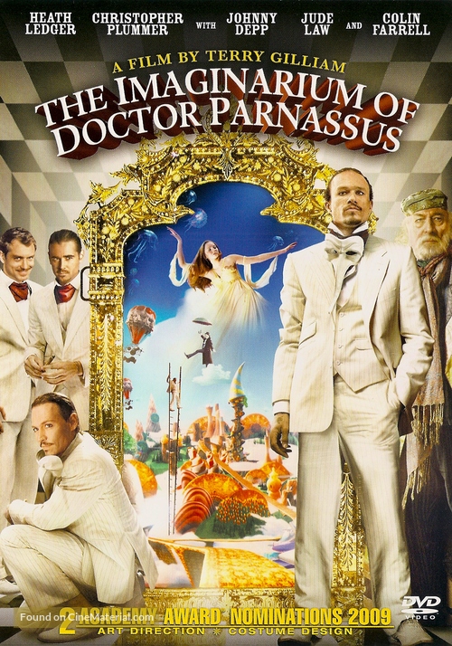 The Imaginarium of Doctor Parnassus - DVD movie cover