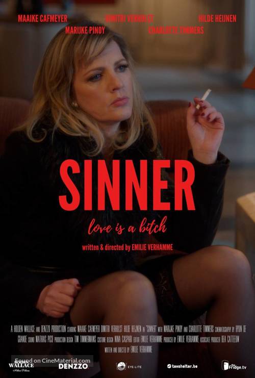 Sinner - Belgian Movie Poster