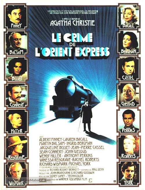 Murder on the Orient Express - French Movie Poster