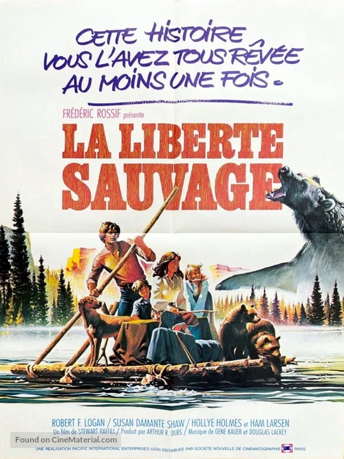 The Adventures of the Wilderness Family - French Movie Poster