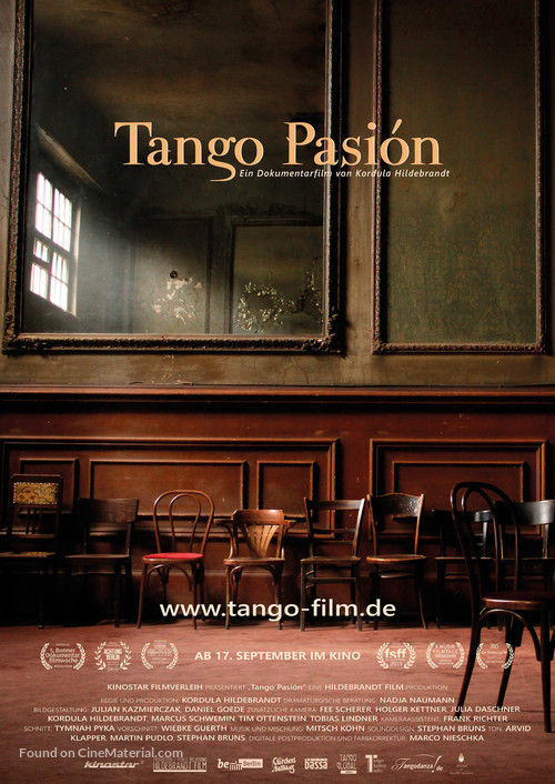 Tango Pasi&oacute;n - German Movie Poster