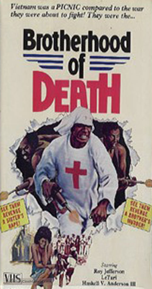 Brotherhood of Death - VHS movie cover