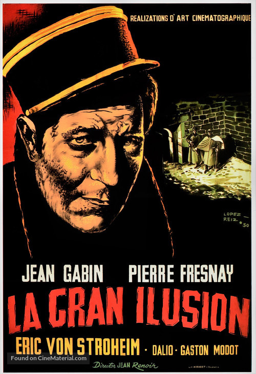 La grande illusion - Spanish Movie Poster