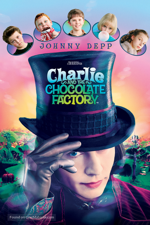 Charlie and the Chocolate Factory - Movie Cover
