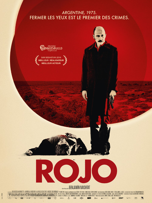 Rojo - French Movie Poster