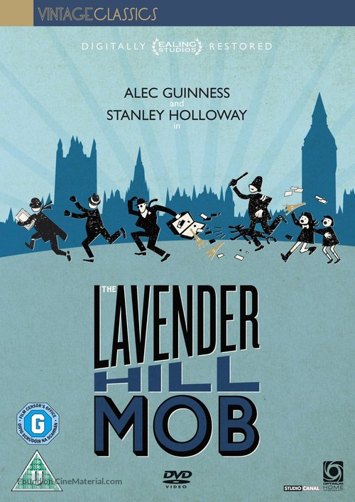 The Lavender Hill Mob - British DVD movie cover