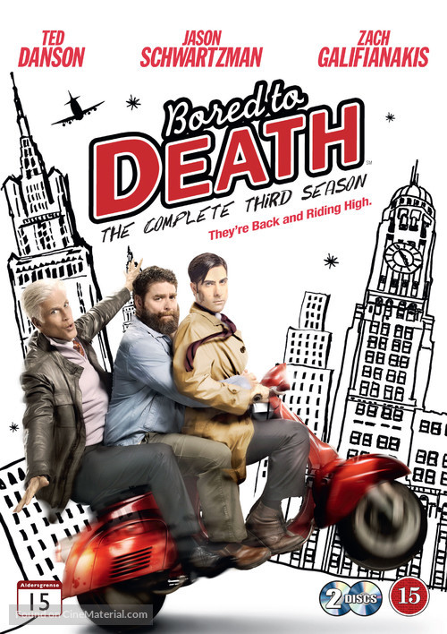 &quot;Bored to Death&quot; - Danish DVD movie cover