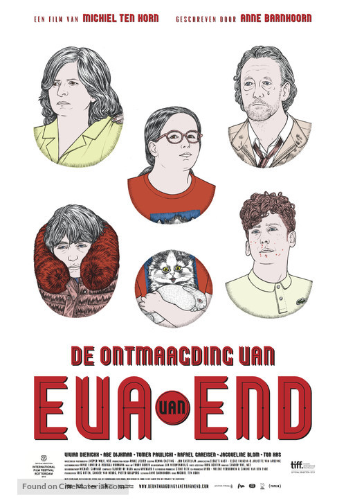 De Ontmaagding Van Eva Van End - Dutch Movie Poster