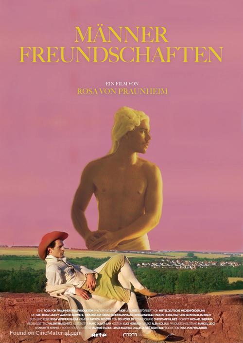 M&auml;nnerfreundschaften - German Movie Poster