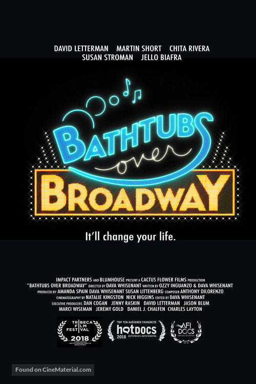 Bathtubs Over Broadway - Movie Poster