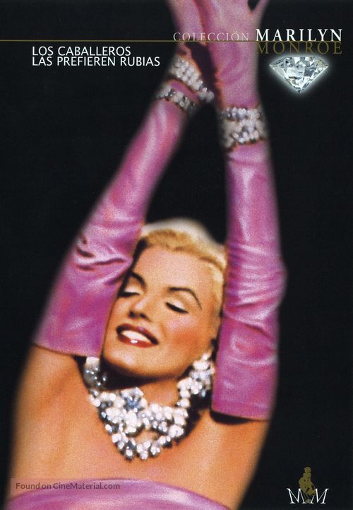 Gentlemen Prefer Blondes - Spanish Movie Cover