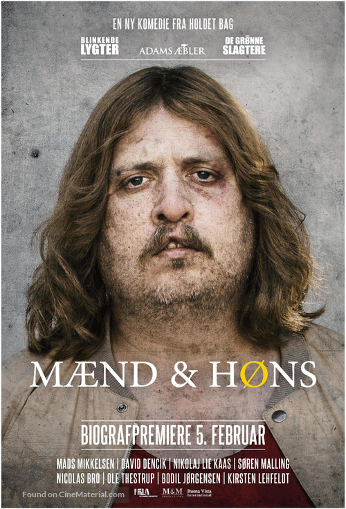M&aelig;nd &amp; h&oslash;ns - Danish Movie Poster