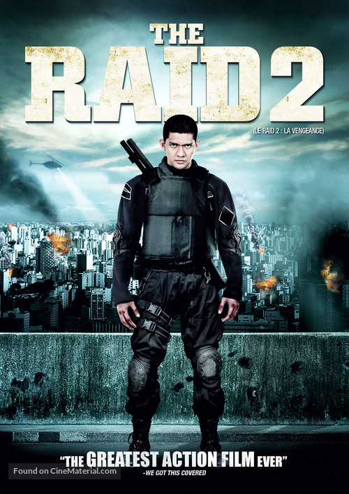 The Raid 2: Berandal - Canadian DVD movie cover