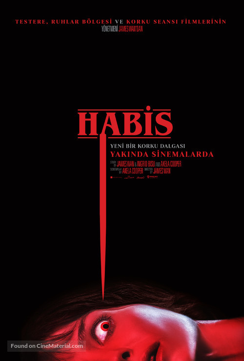 Malignant - Turkish Movie Poster