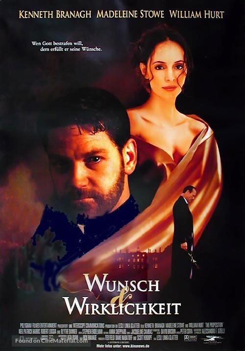 The Proposition - German Movie Poster