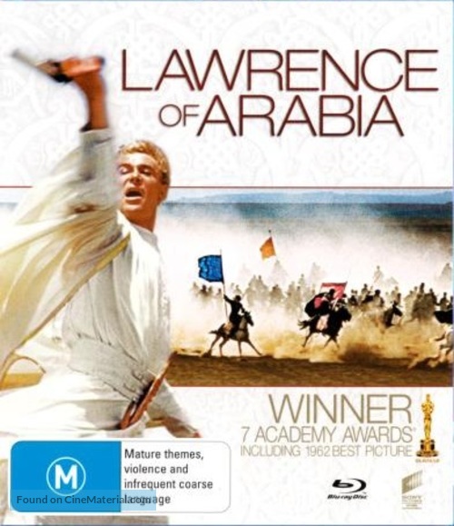 Lawrence of Arabia - Australian Blu-Ray movie cover