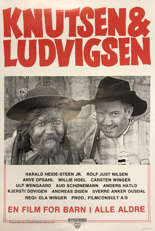 Knutsen &amp; Ludvigsen - Norwegian Movie Poster