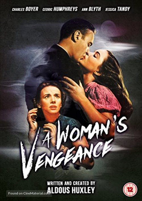 A Woman&#039;s Vengeance - British DVD movie cover