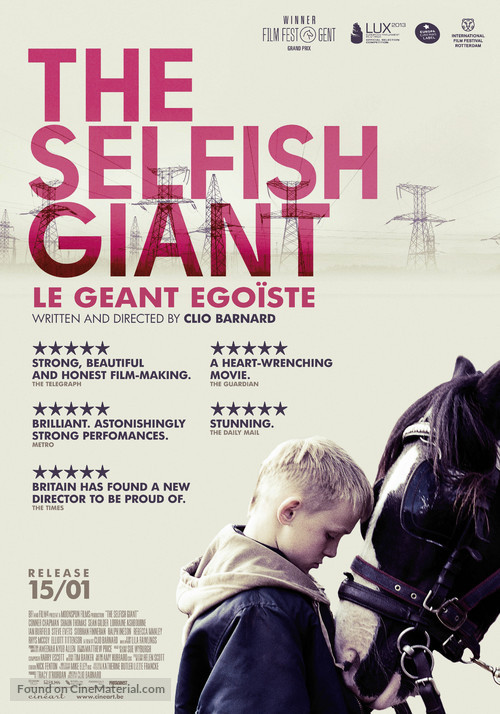 The Selfish Giant - British Movie Poster