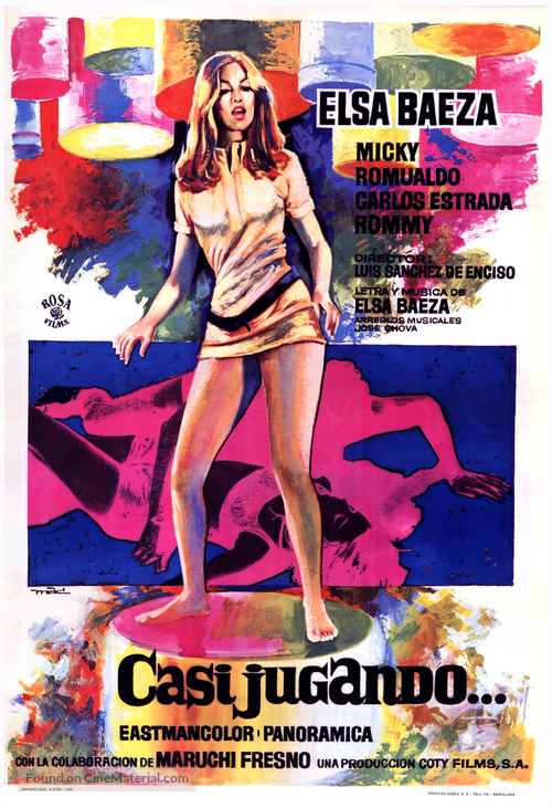 Casi jugando - Spanish Movie Poster