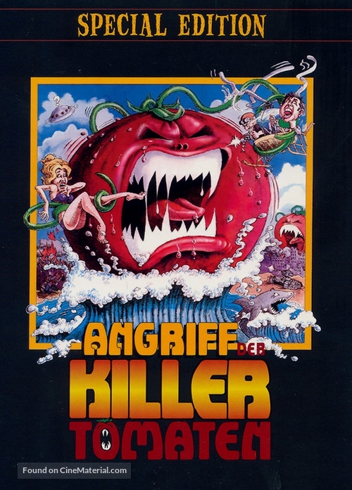 Attack of the Killer Tomatoes! - German DVD movie cover