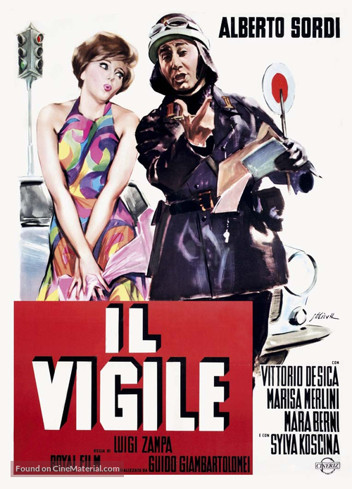 Il vigile - Italian Movie Poster