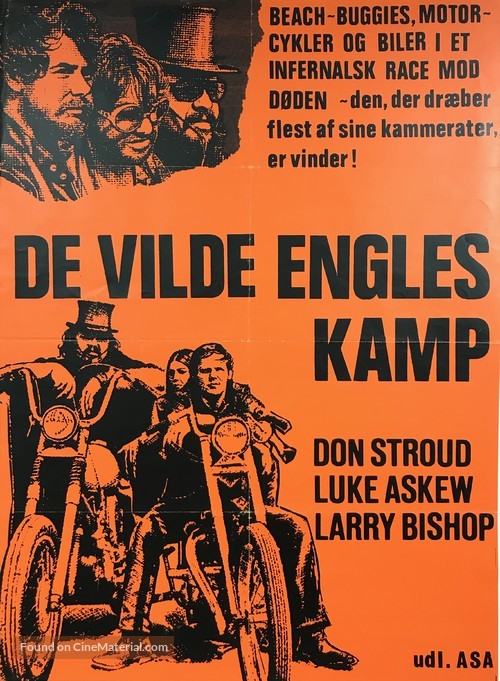 Angel Unchained - Danish Movie Poster