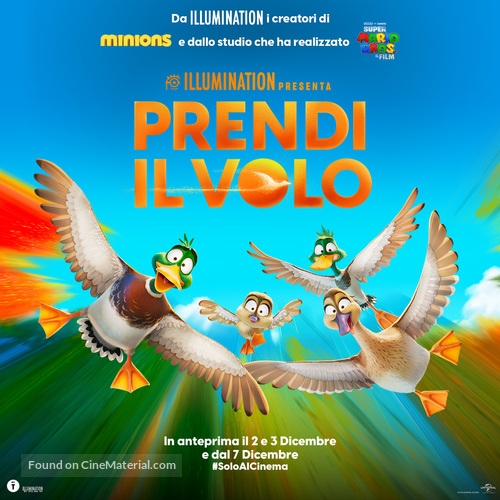 Migration (2023) Italian movie poster