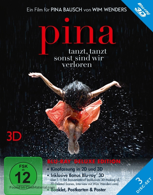 Pina - German Blu-Ray movie cover