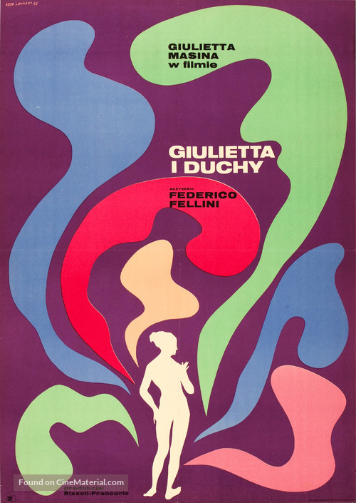 Giulietta degli spiriti - Polish Movie Poster