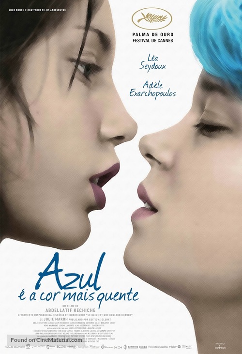 La vie d&#039;Ad&egrave;le - Brazilian Movie Poster