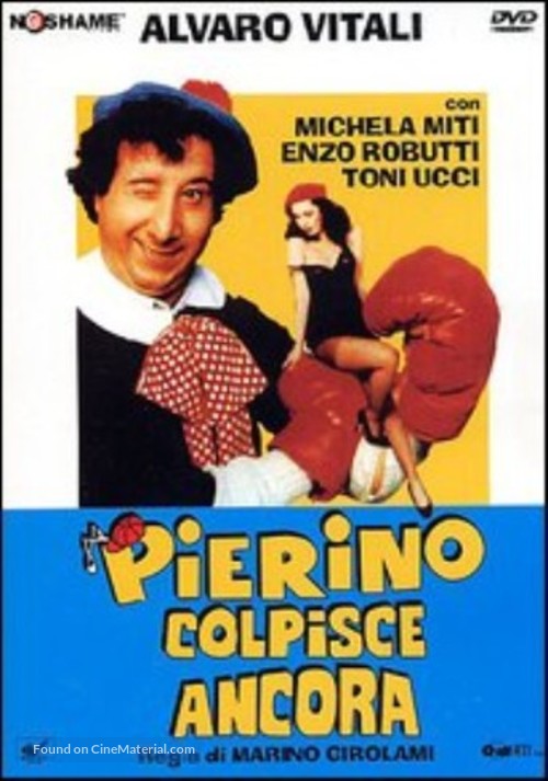Pierino colpisce ancora - Italian DVD movie cover