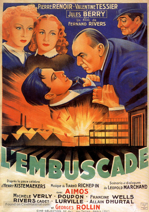 Embuscade, L&#039; - French Movie Poster